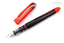 Zebra Zensations Fountain Pen - Red - 0.6 mm - ZEBRA 48330UPC