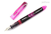 Zebra Zensations Fountain Pen - Pink - 0.6 mm - ZEBRA 48370UPC