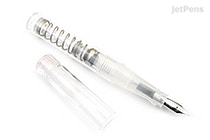 TWSBI GO Clear Fountain Pen - Stub 1.1 mm Nib - TWSBI M7447350