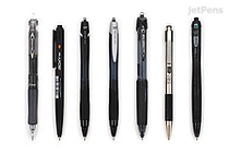 JetPens Black Ballpoint Pen Sampler - JETPENS JETPACK-088