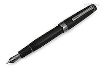 Sailor Pro Gear Fountain Pen Set - Imperial Black / Ruthenium - 21k Medium Nib - SAILOR 10-9361-420