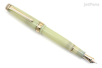 Sailor Pro Gear Slim Fountain Pen - Fuki (Japanese Butterbur) - 14k Medium Fine Nib - SAILOR 11-8874-360