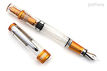 TWSBI Diamond 580ALR Sunset Yellow Fountain Pen - Stub 1.1 mm Nib - Limited Edition - TWSBI M7449750
