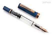 TWSBI ECO Indigo Blue Bronze Fountain Pen - Fine Nib - Limited Edition - TWSBI M7449570
